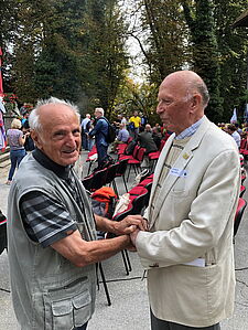 Founding Members Bela Varga and Hubert Dolinšek met again after 30 years