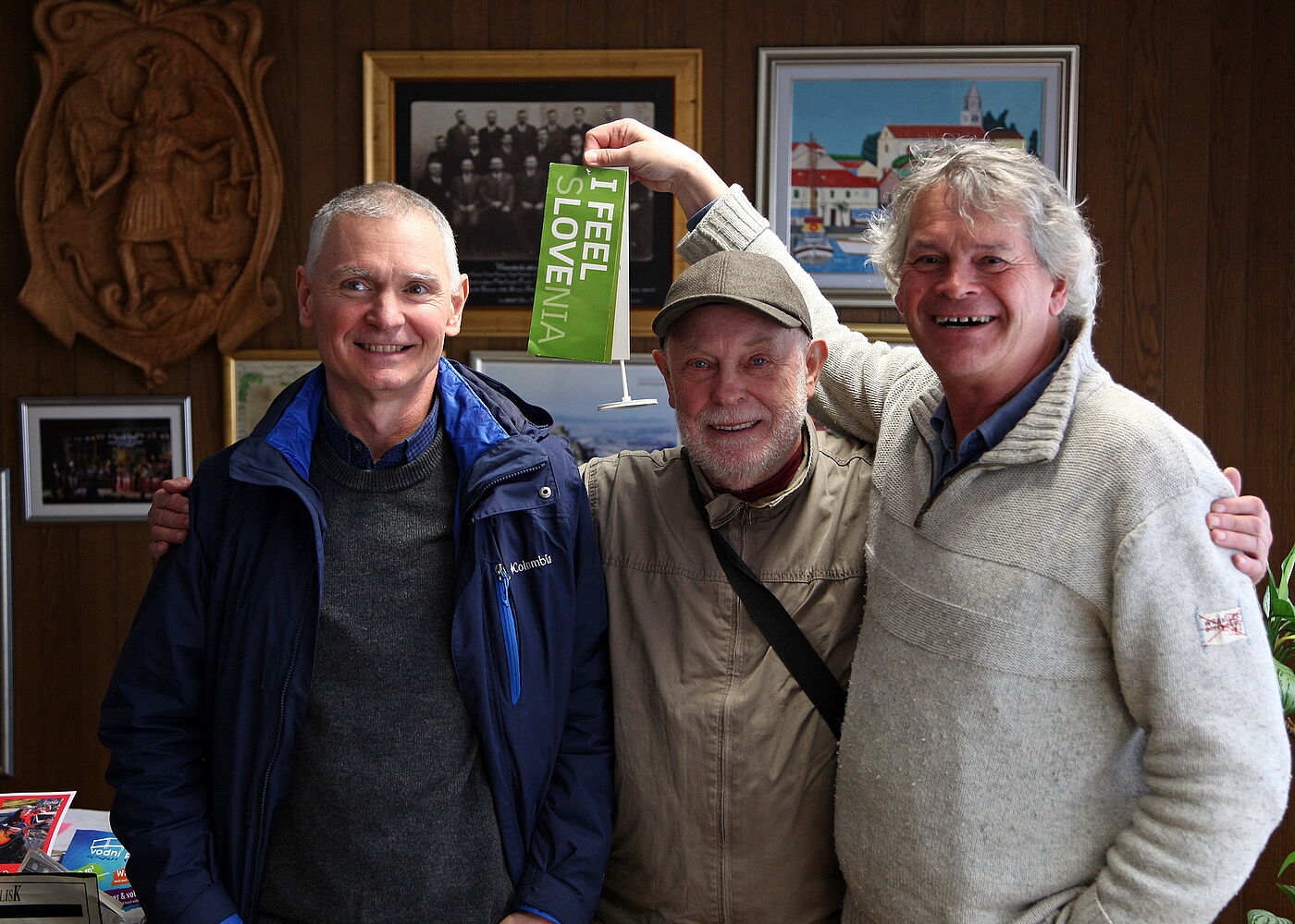 Jurij Diaci, Tone Lesnik, Eckart Senitza (C) Matjaz Cater