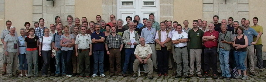 ProSilva Europe Delegates at Castle Mondragon, La Ferté Bernard, departement Sarthe, France, 2012.
